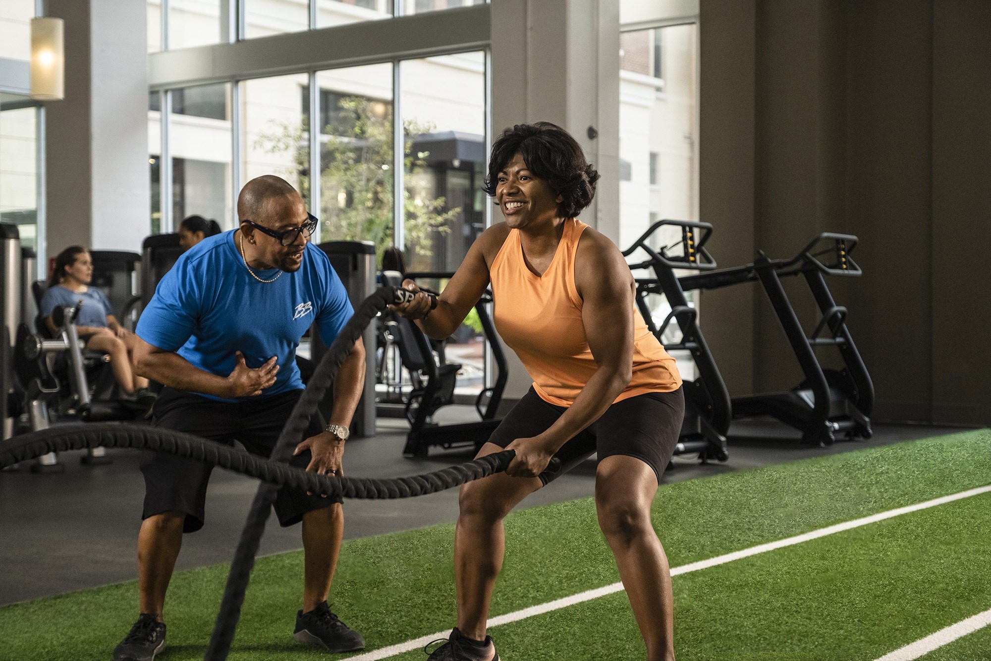 Group fitness class