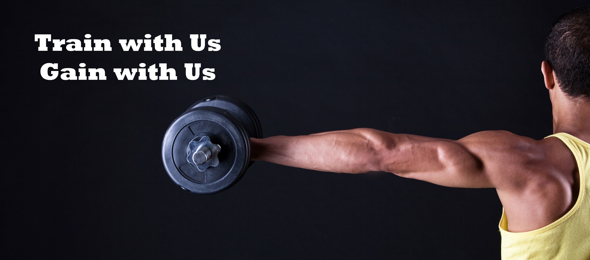 Person exercising with weights